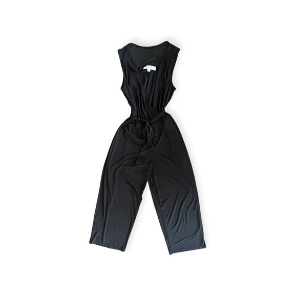 Emma & Michele Jumper jumpsuit black sleeveless black medium - Picture 1 of 5